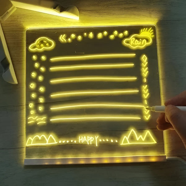 LED akrilna rasvjetna ploča sa 7 markera