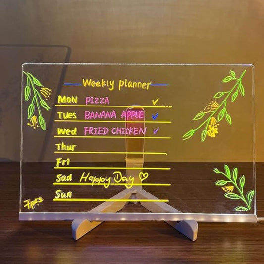 LED akrilna rasvjetna ploča sa 7 markera