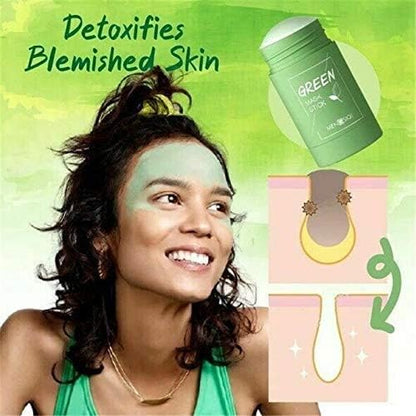 Green maska za lice 1+1 Gratis