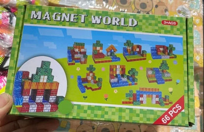 „Minecraft” Magnetne 3D kockice