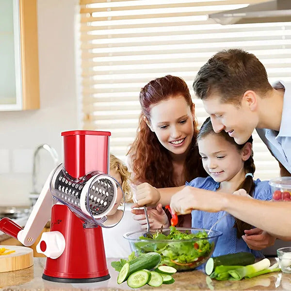 CUTERO 3-u-1 Profesionalni Rezač, Rende i Sjeckalica za Kuhinju