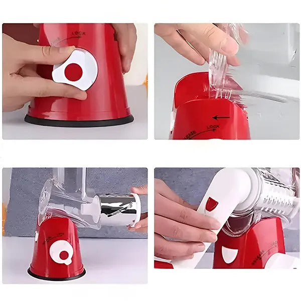 CUTERO 3-u-1 Profesionalni Rezač, Rende i Sjeckalica za Kuhinju