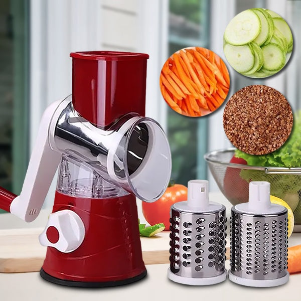 CUTERO 3-u-1 Profesionalni Rezač, Rende i Sjeckalica za Kuhinju