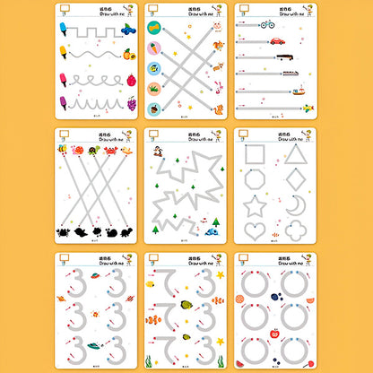 DOTODOT Kreativni Set za Vježbanje Olovkom i Brisanje Višekratno