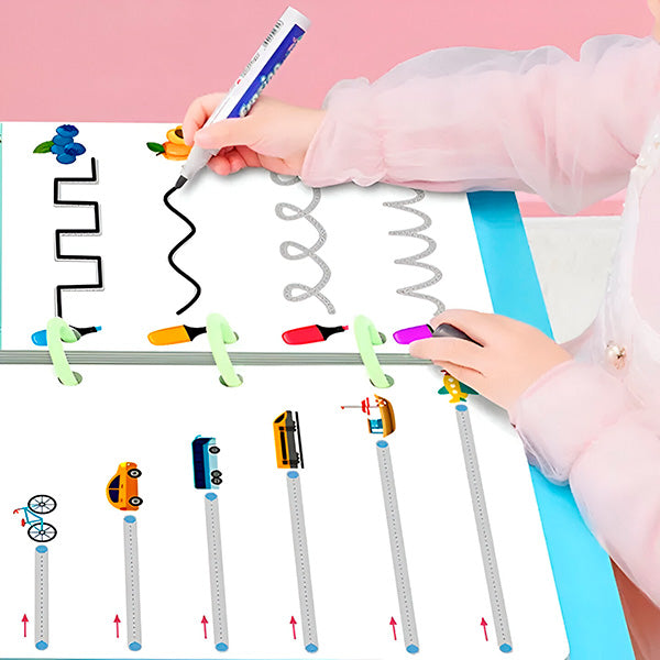 DOTODOT Kreativni Set za Vježbanje Olovkom i Brisanje Višekratno