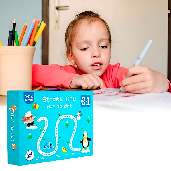 DOTODOT Kreativni Set za Vježbanje Olovkom i Brisanje Višekratno