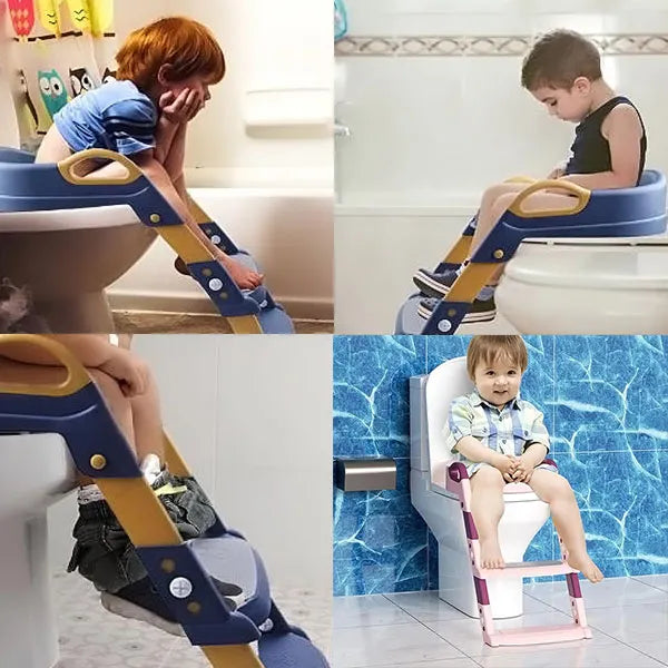 StepBuddy podesiva dječija WC daska sa sigurnim stepenicama