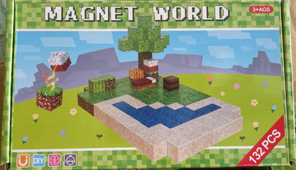 „Minecraft” Magnetne 3D kockice
