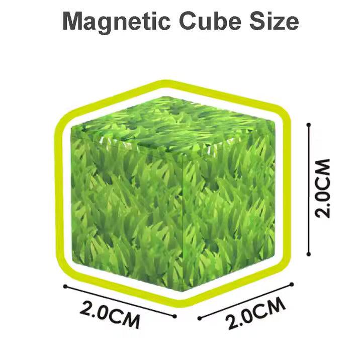 „Minecraft” Magnetne 3D kockice